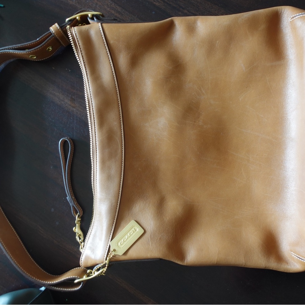 Vintage Coach legacy slim duffle